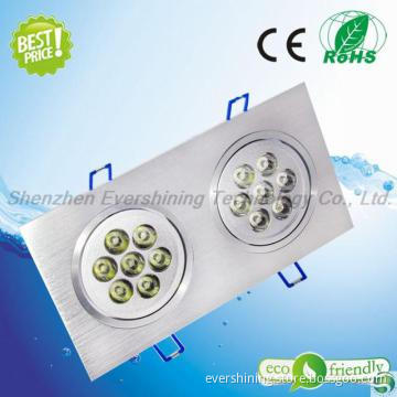 Eco-friendly Square Downlight LED Dimmable 14W